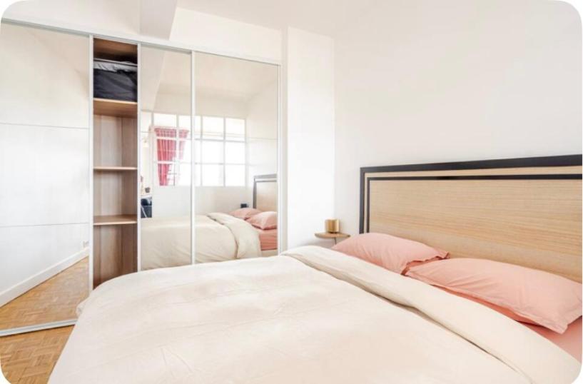Appartement Vue Imprenable Sur La Tour Eiffeil Parijs