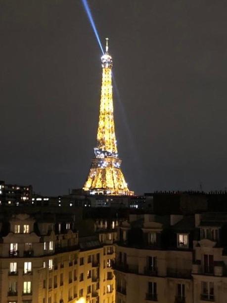 Vue Imprenable Sur La Tour Eiffeil Appartement